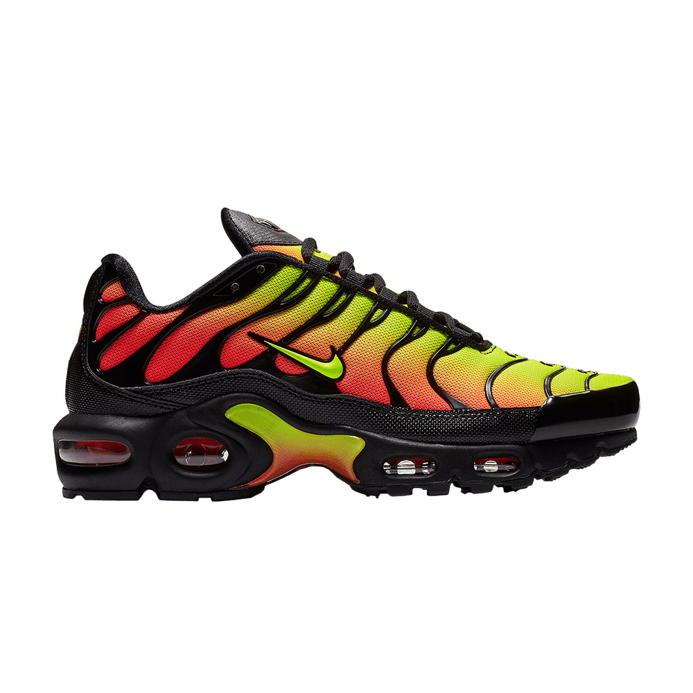 Nike Air Max Plus Black Volt Solar Red (Women's)