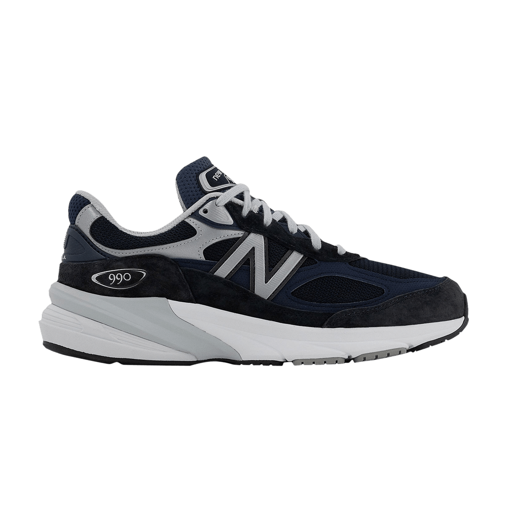 New Balance 990v6 MiUSA Navy White (Women's)