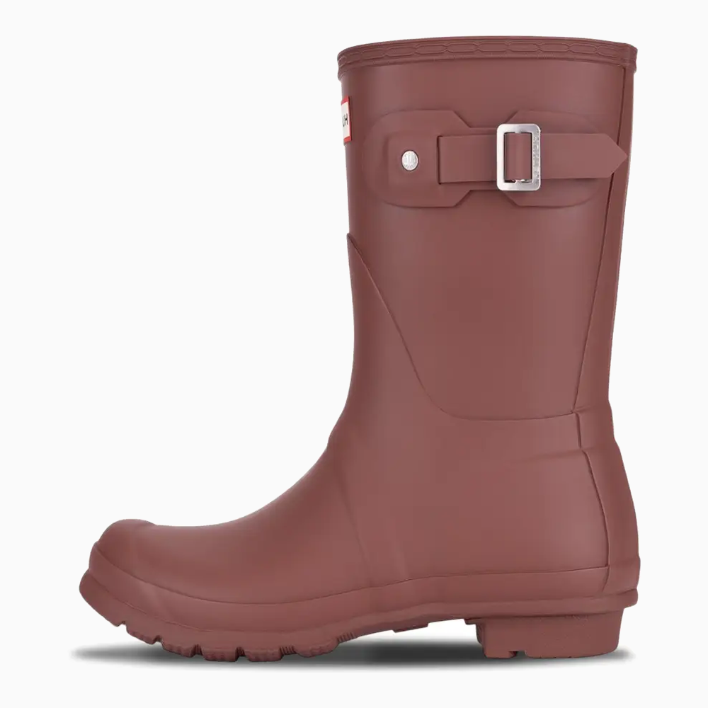 Hunter Short Boots W "Dark Red"