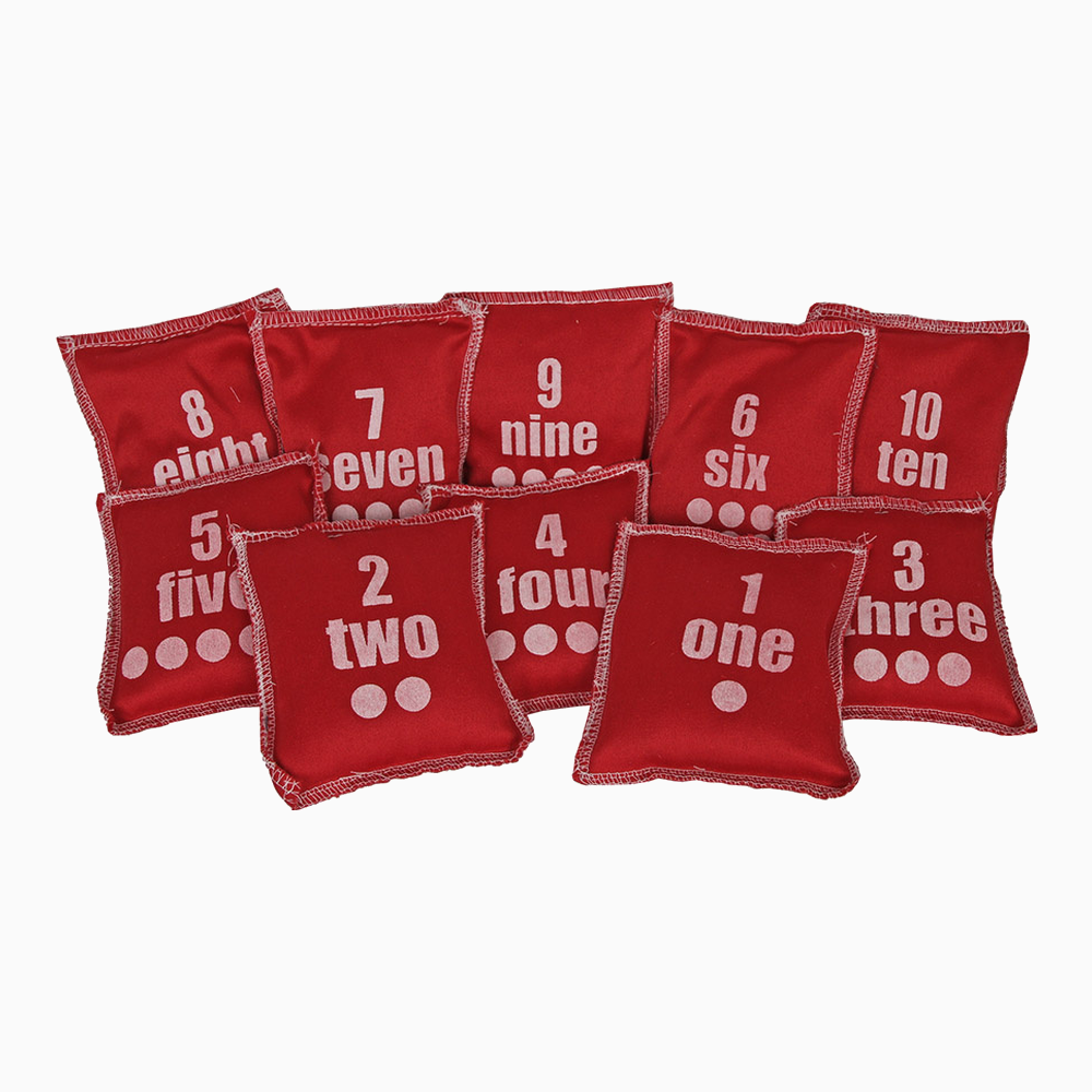 Woreczki do zabawy numery 1-10