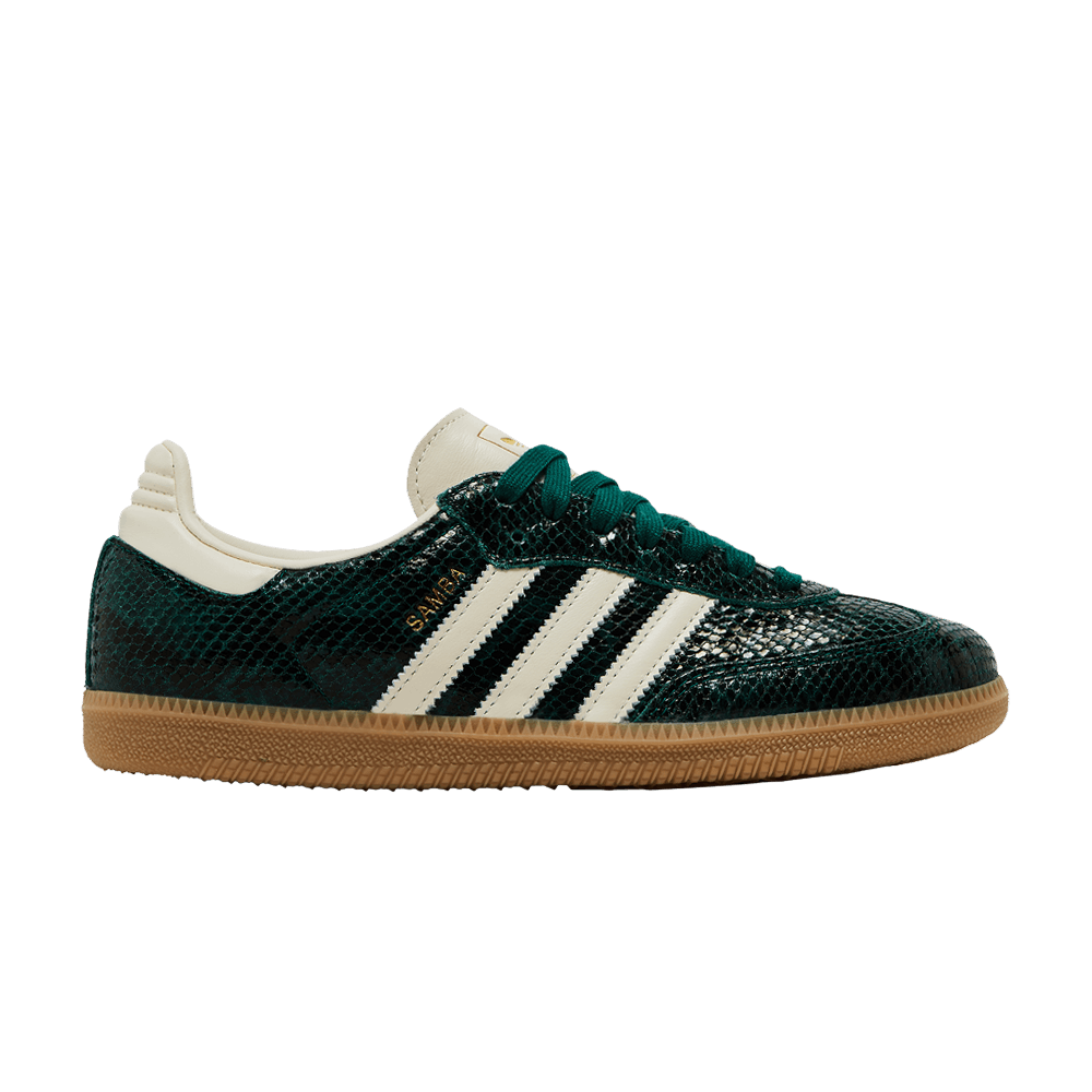adidas Samba OG Snakeskin Collegiate Green (Women's)