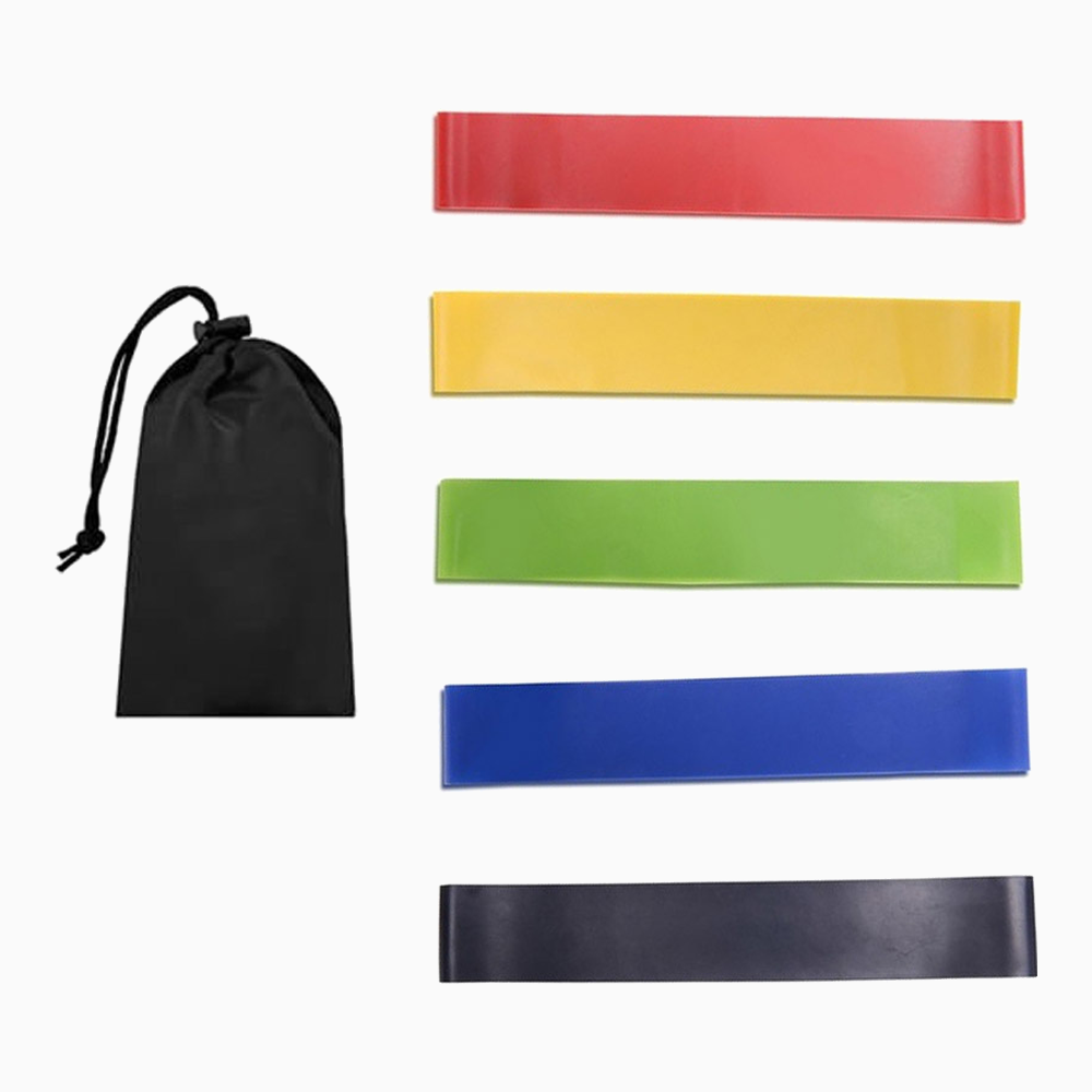 Taśma oporowa typu LOOP Set 60x5,0cm - 5 sztuki o różnym oporze