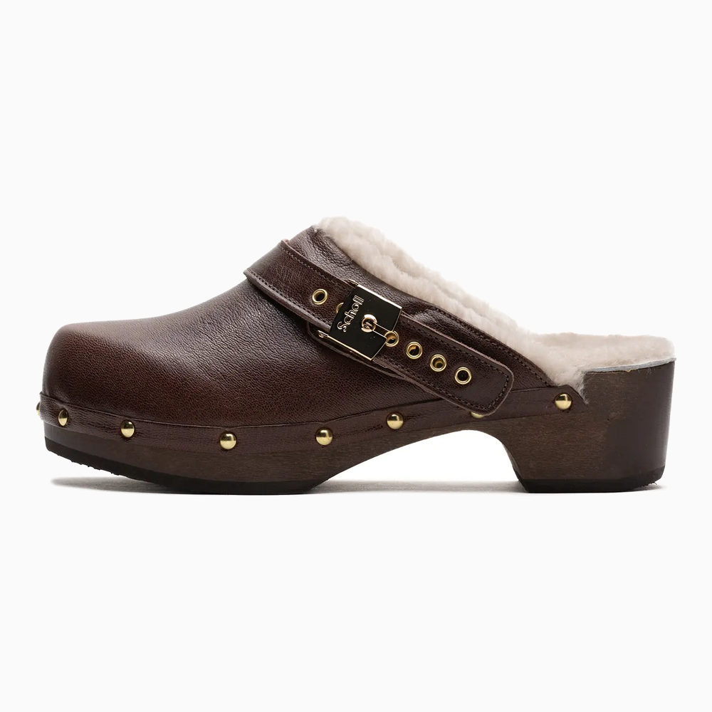 Scholl Pescura Robin Leat W "Dark Brown"