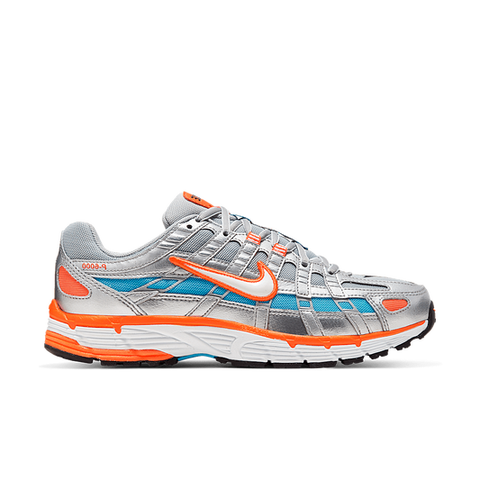 Nike P-6000 Metallic Silver Crimson Blue Fury (Women's)