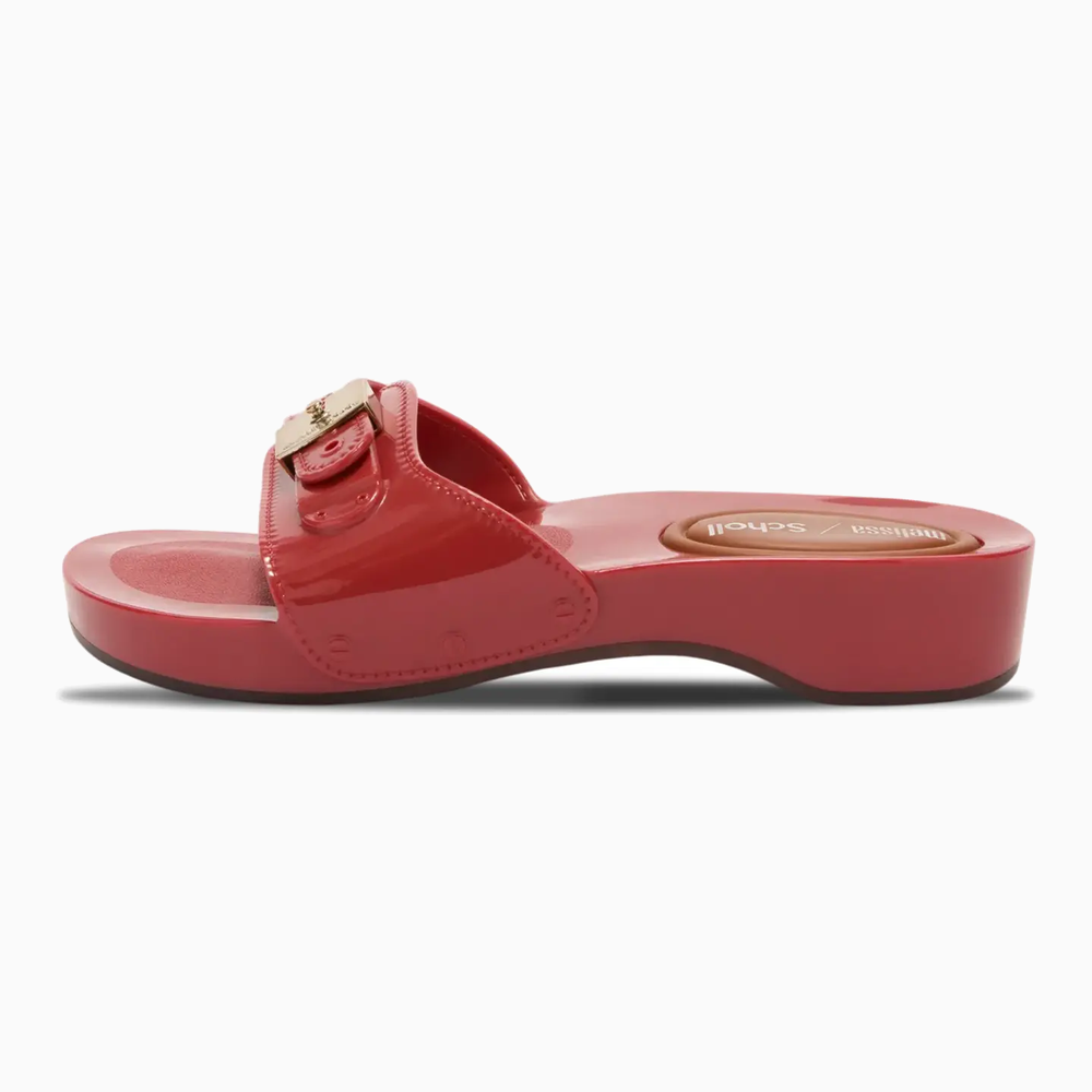 Scholl X Melissa Pescura Heel W "Brick Red"