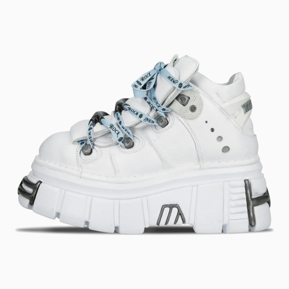 New Rock Napa Blanca Tower Blanco E14 W "Acero"