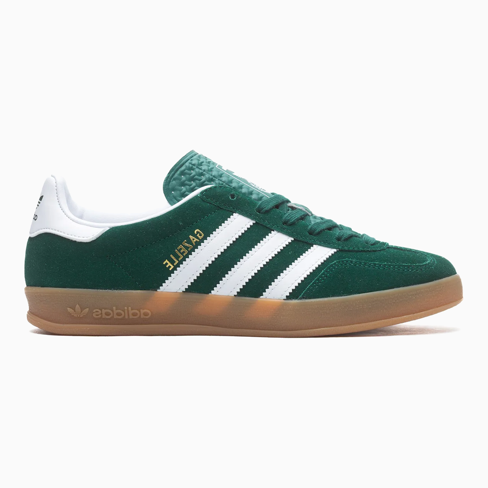 Adidas Gazelle Indoor J "Collegiate Green Gum"