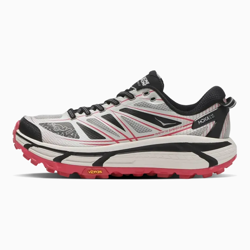 Hoka Mafate Speed 2 "Grey Red White"(1126851-GTCG)