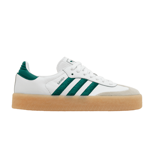 adidas Sambae White Collegiate Green Gum (Women's)