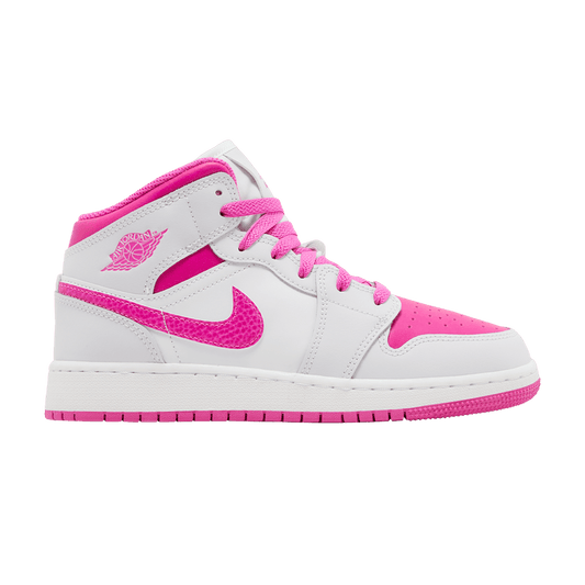 Jordan 1 Mid Fire Pink (GS)