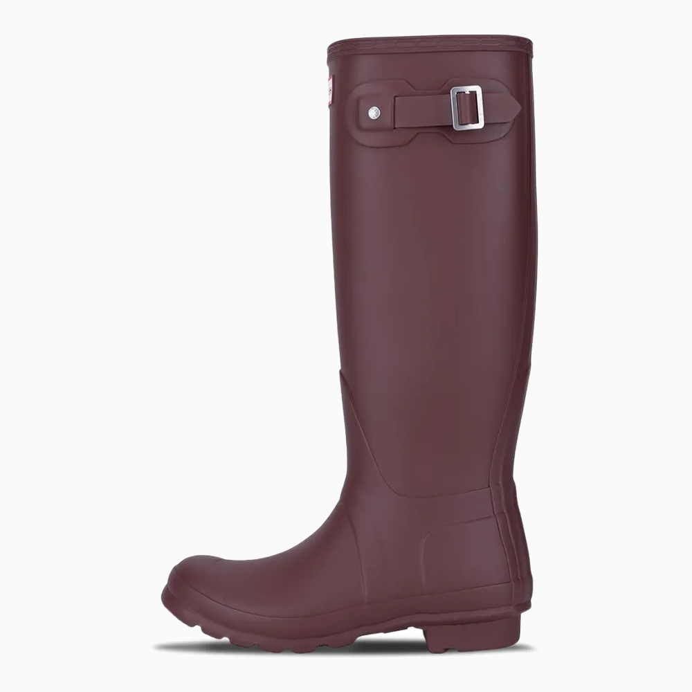 Hunter Tall Boots W "Dark Red"