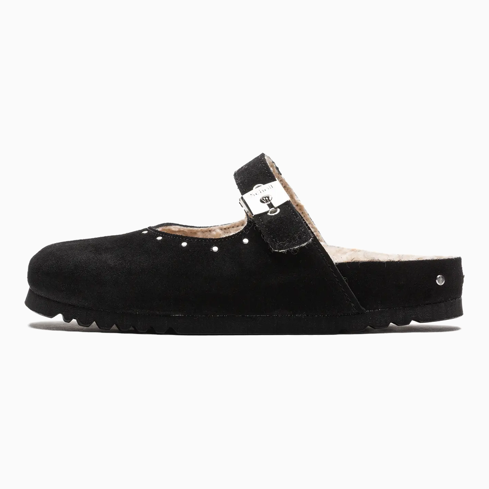 Scholl Karen Suesynfur W "Black"