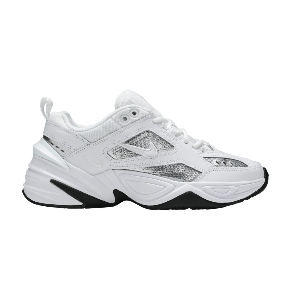 Nike M2K Tekno White Metallic Silver Black (Women's)