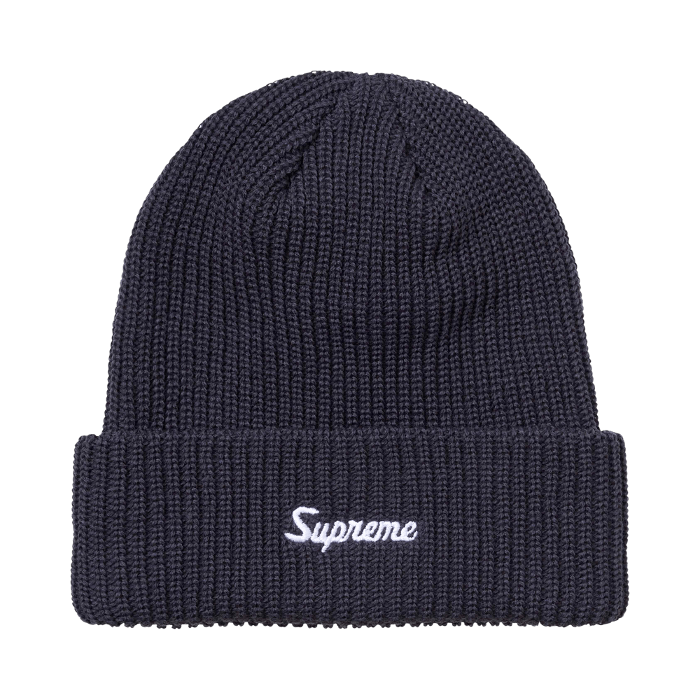 Supreme Loose Gauge Beanie 'Navy'