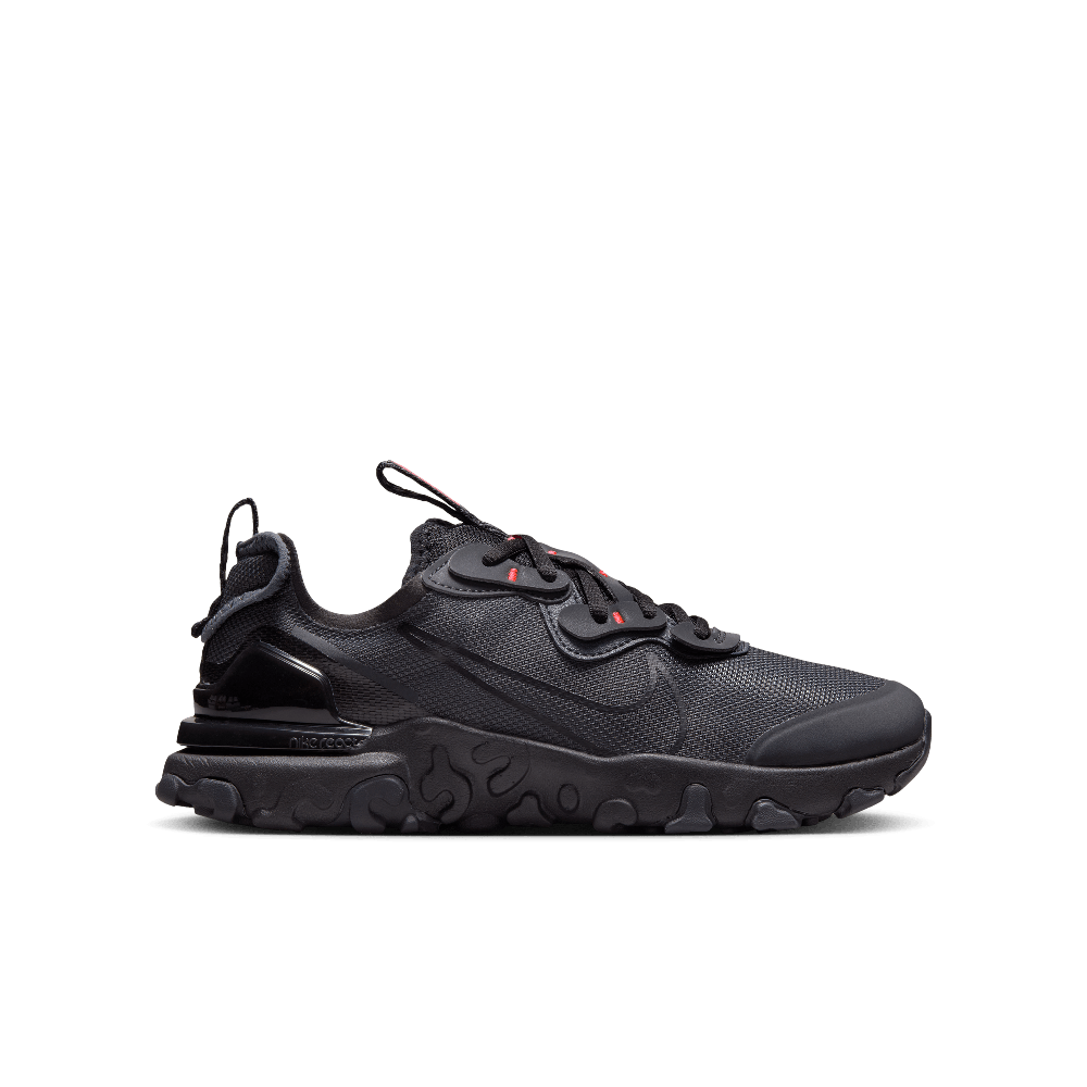 Nike React Vision Black Bright Crimson (GS)