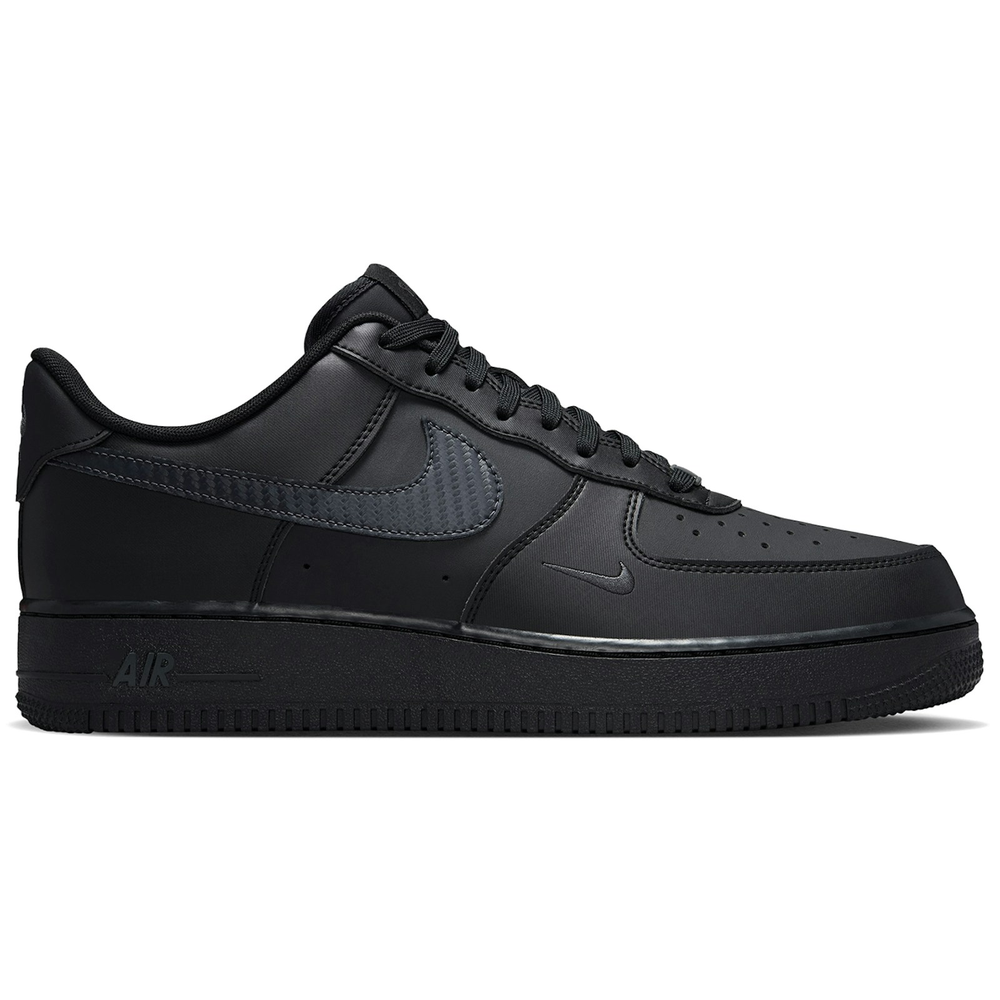 Nike Air Force 1 Low '07 Carbon Fiber Swoosh Black Anthracite