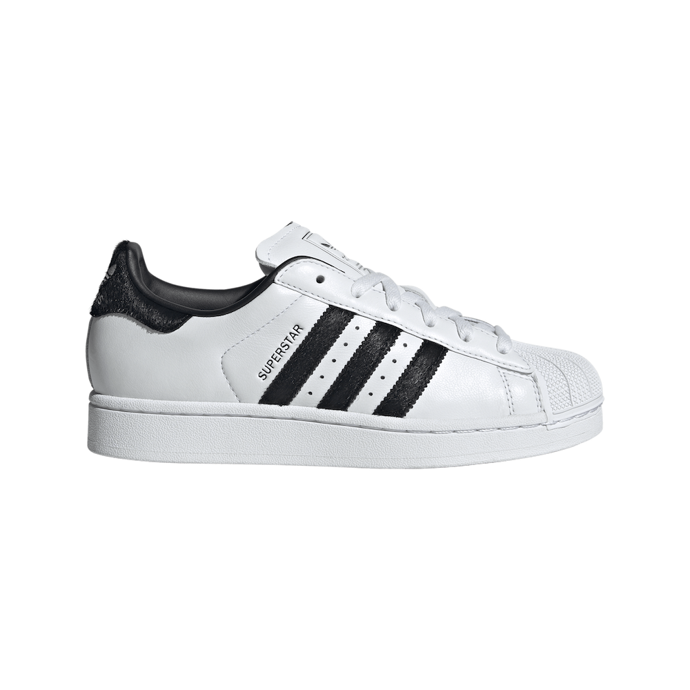 adidas Superstar II White Black Pony Hair (Women's)