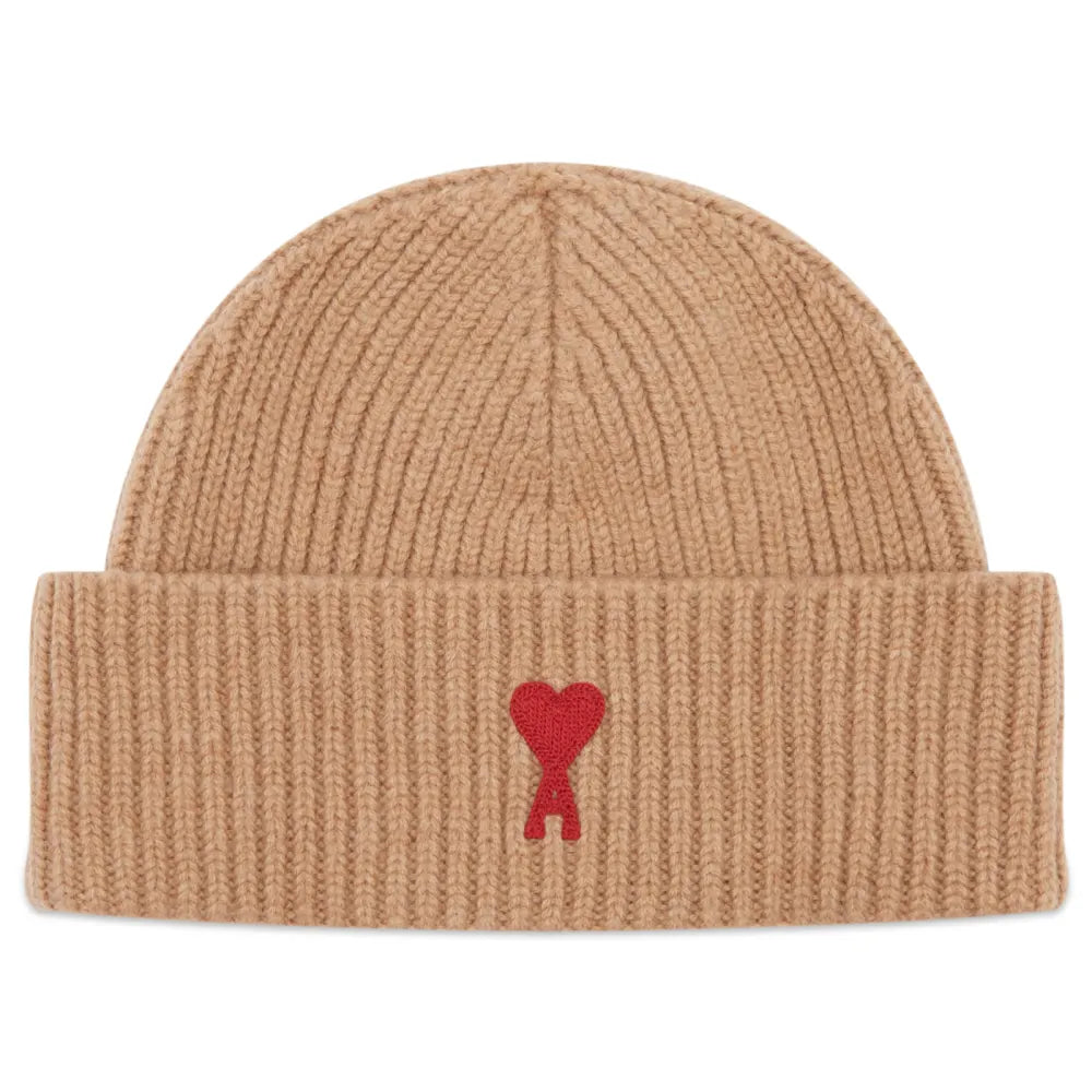 Ami Paris Beanie Wool Beige