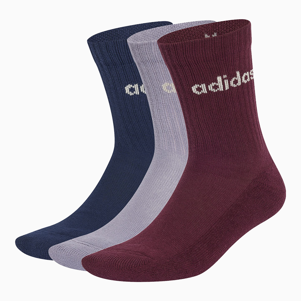 Adidas Cushioned Linear Crew 3P