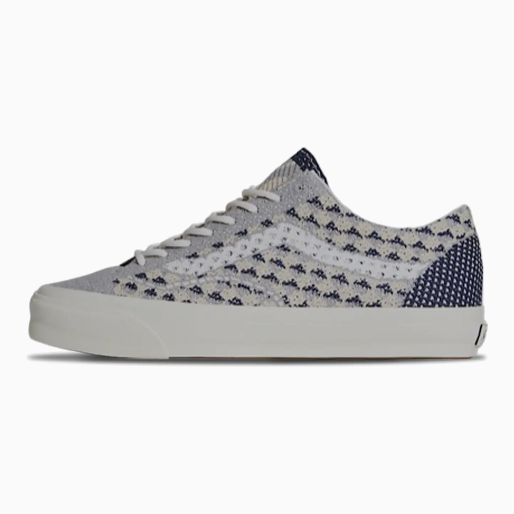 Vans Lx Old Skool 36 Knit Pack "Geo Check Frost Gray"