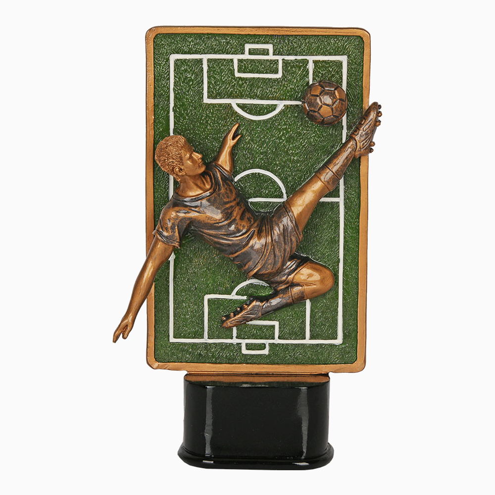 Statuetka piłka nożna RFST3056/BR/GN