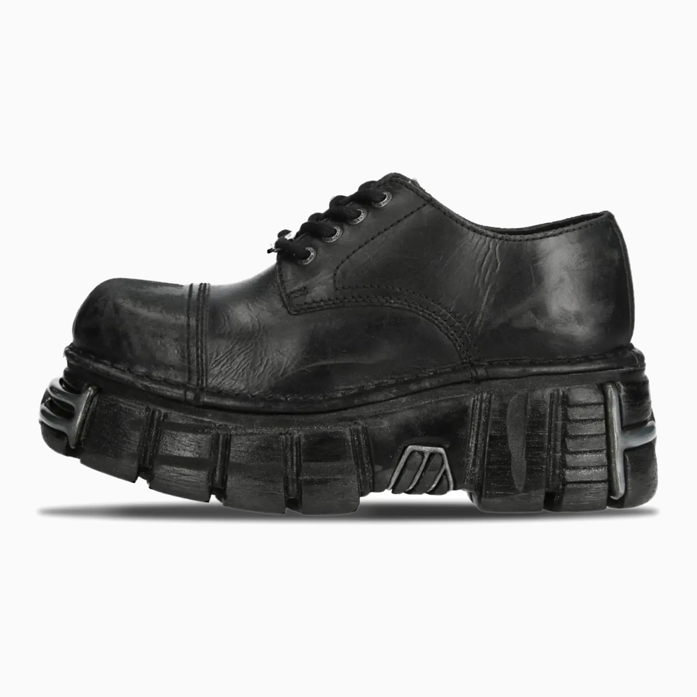 New Rock Tower Negro Acero "Crust Negro Acabado Destroyed"