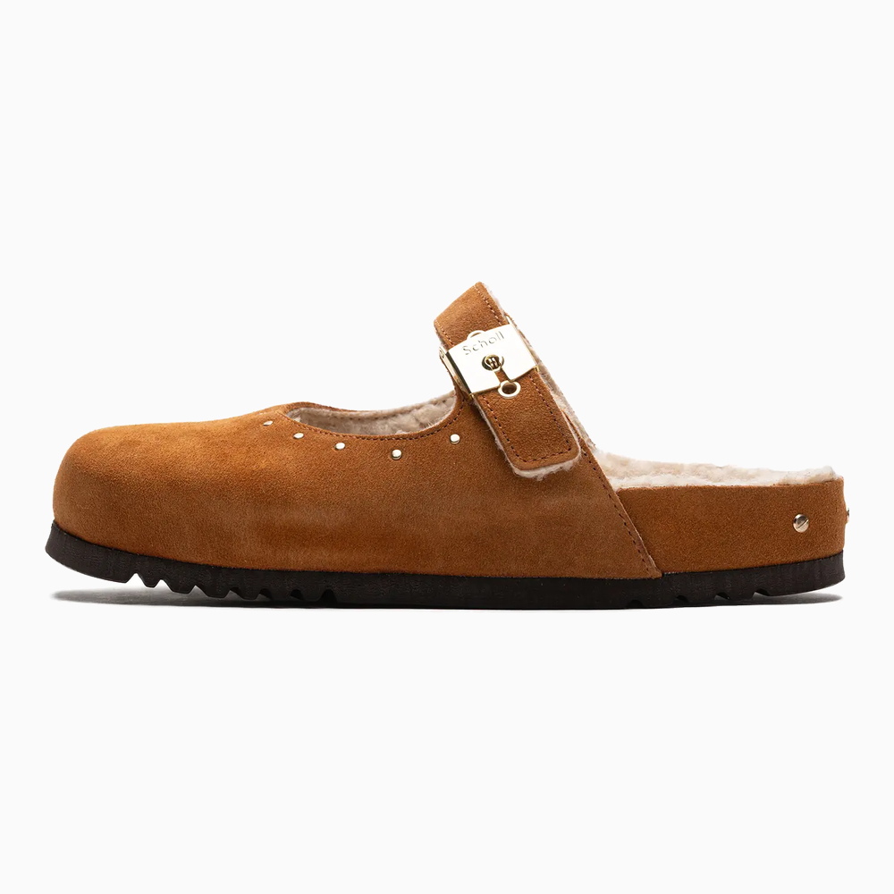 Scholl Karen Suesynfur W "Cognac"