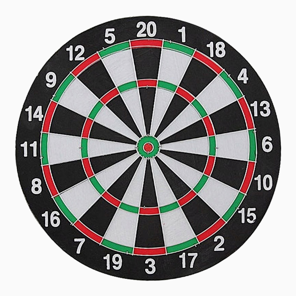 Tarcza dart sizalowa 30 cm + 6 rzutek