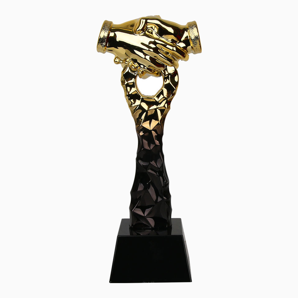 Statuetka uścisk dłoni - podziękowanie A698